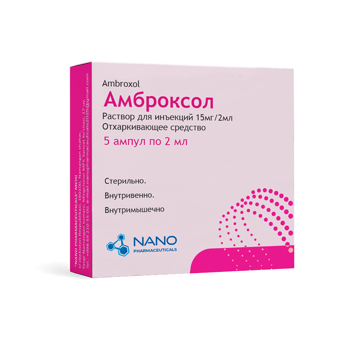 Ambroksol 15mg/2ml