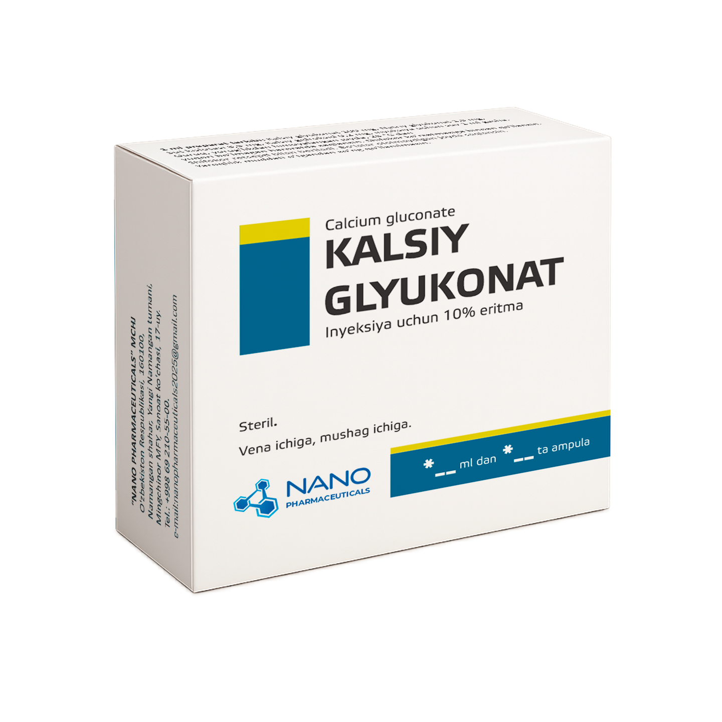 Kalsiy glyukonat 10%