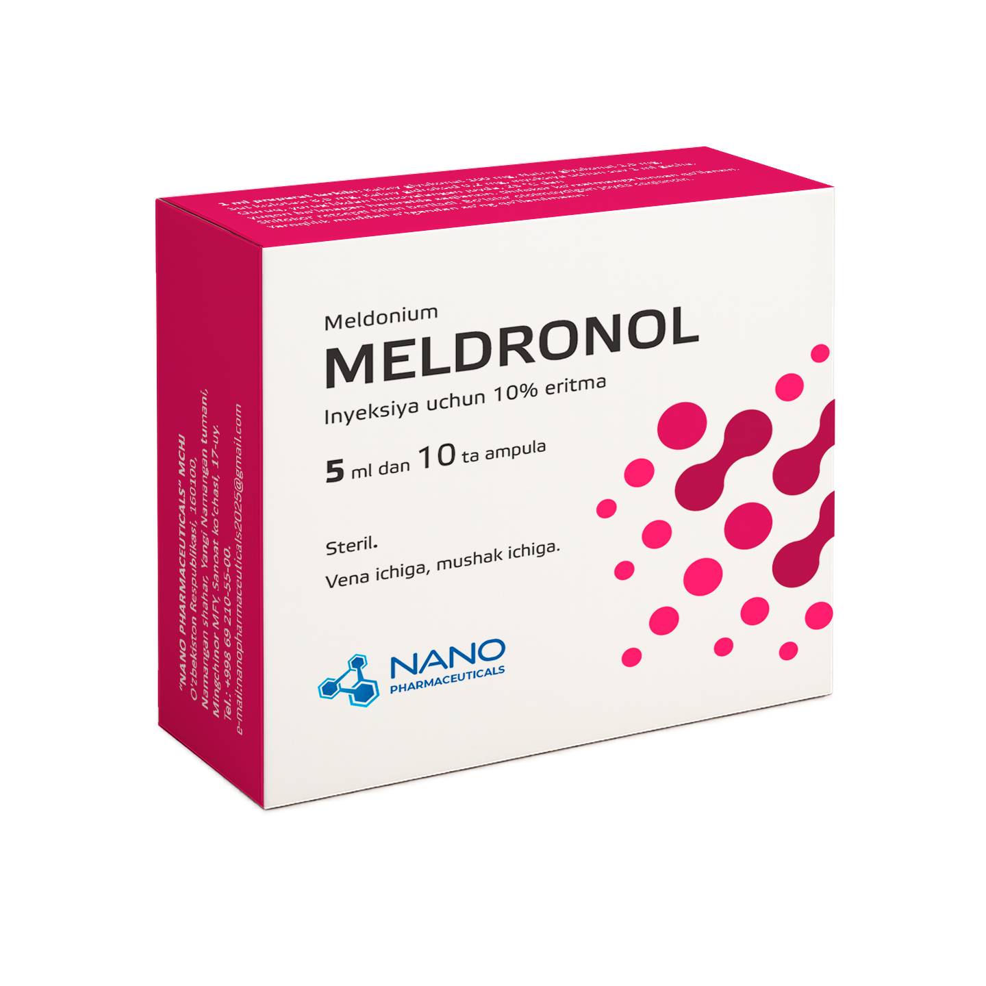 Meldronol 10% 5 ml