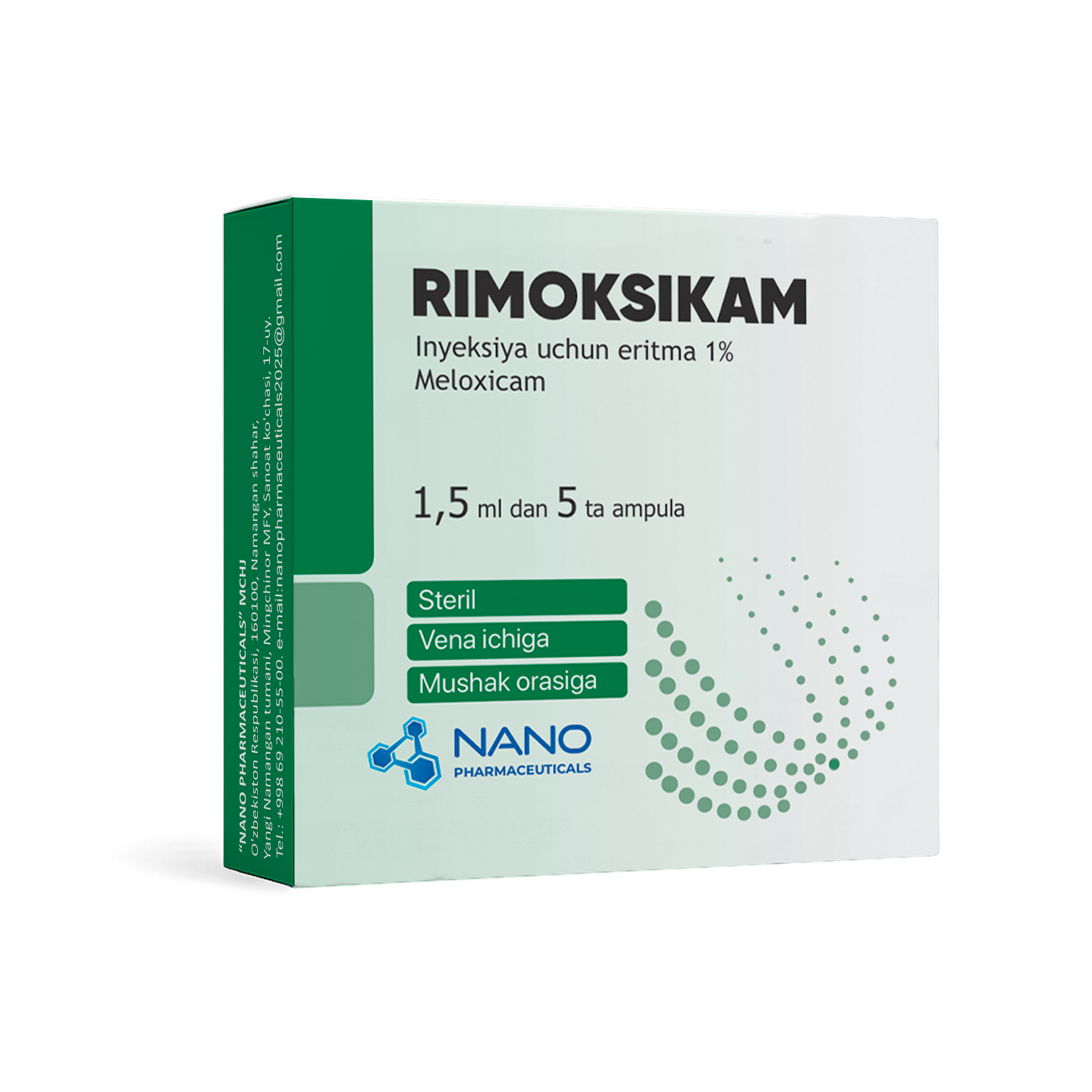 Rimoksikam 1% 1.5 ml